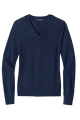 Brooks Brothers Women's Washable Merino V-Neck Sweater BB18411