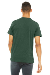 BELLA+CANVAS  Unisex Heather CVC Short Sleeve Tee BC3001CVC