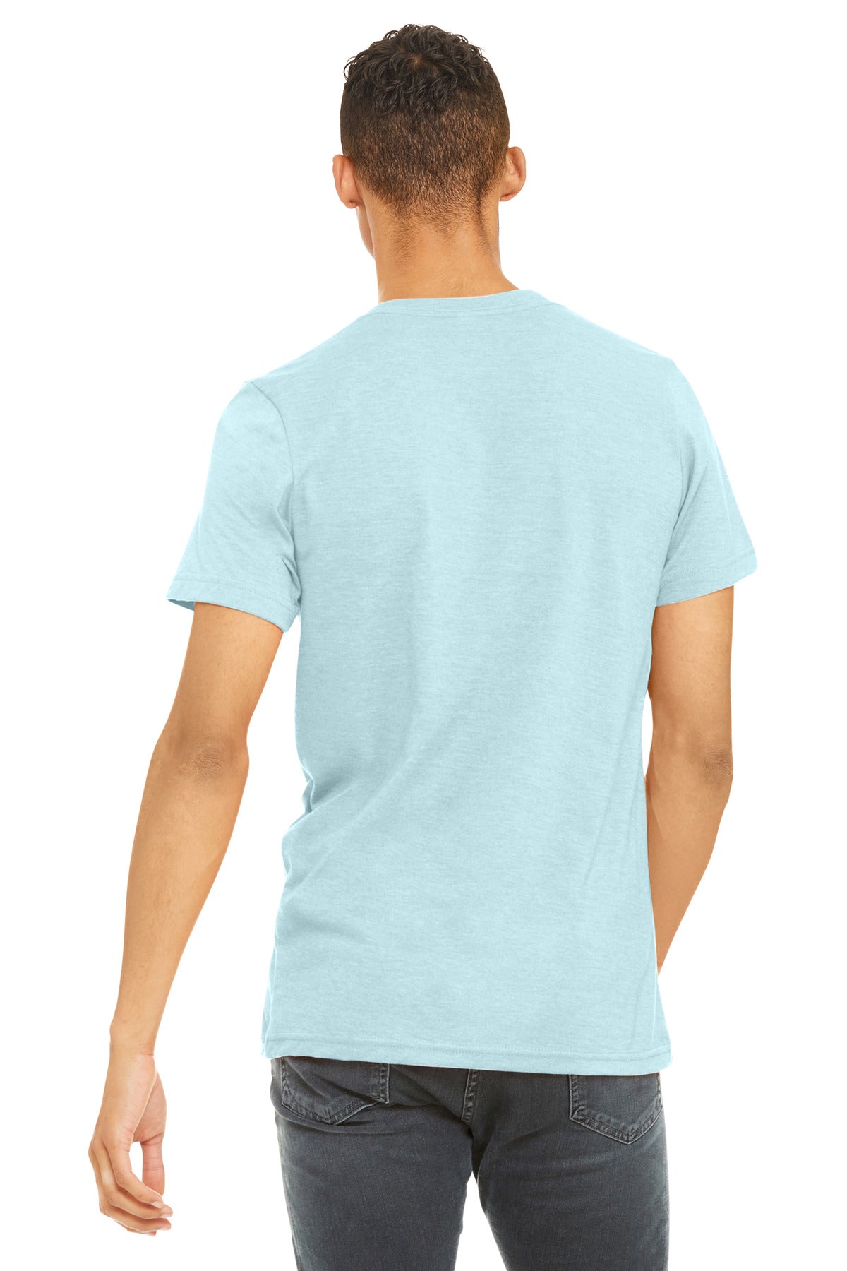 BELLA+CANVAS  Unisex Heather CVC Short Sleeve Tee BC3001CVC