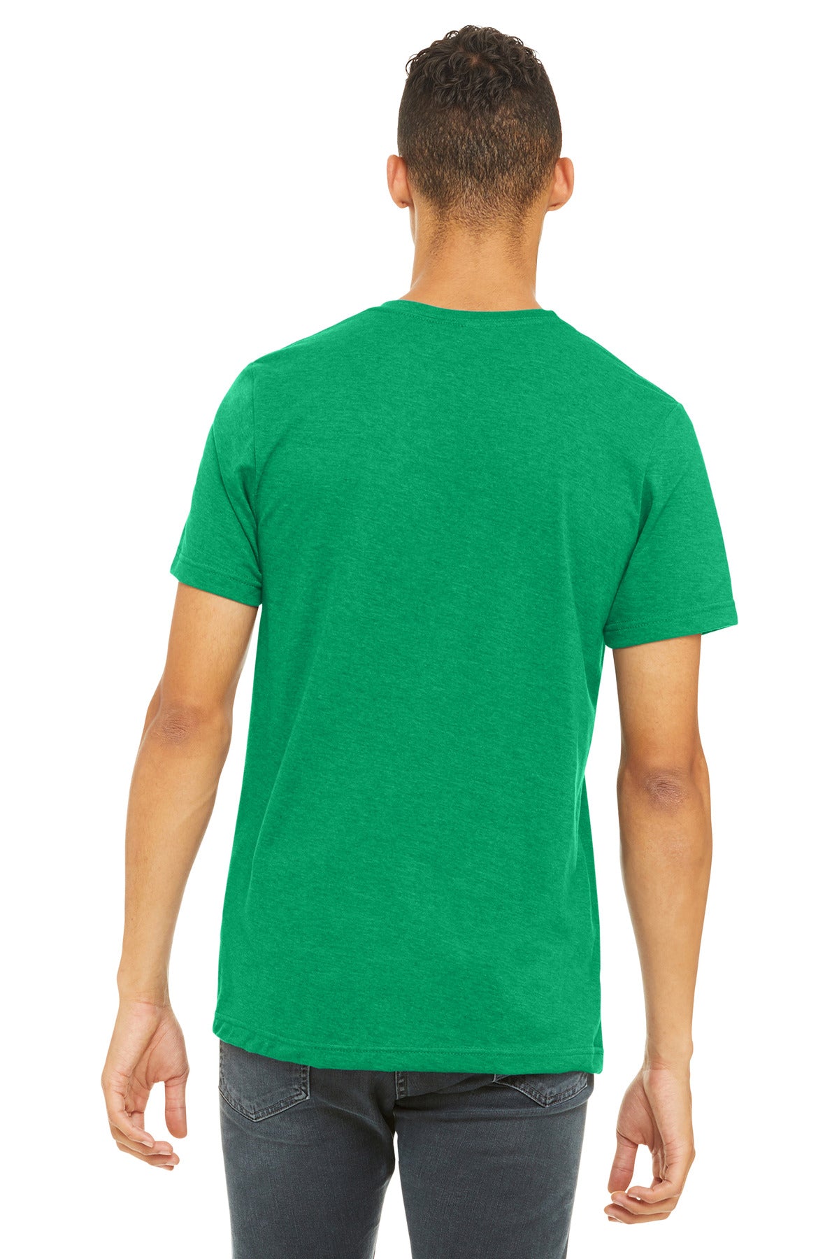 BELLA+CANVAS  Unisex Heather CVC Short Sleeve Tee BC3001CVC