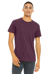 BELLA+CANVAS  Unisex Heather CVC Short Sleeve Tee BC3001CVC