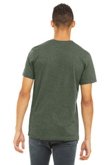 BELLA+CANVAS  Unisex Heather CVC Short Sleeve Tee BC3001CVC