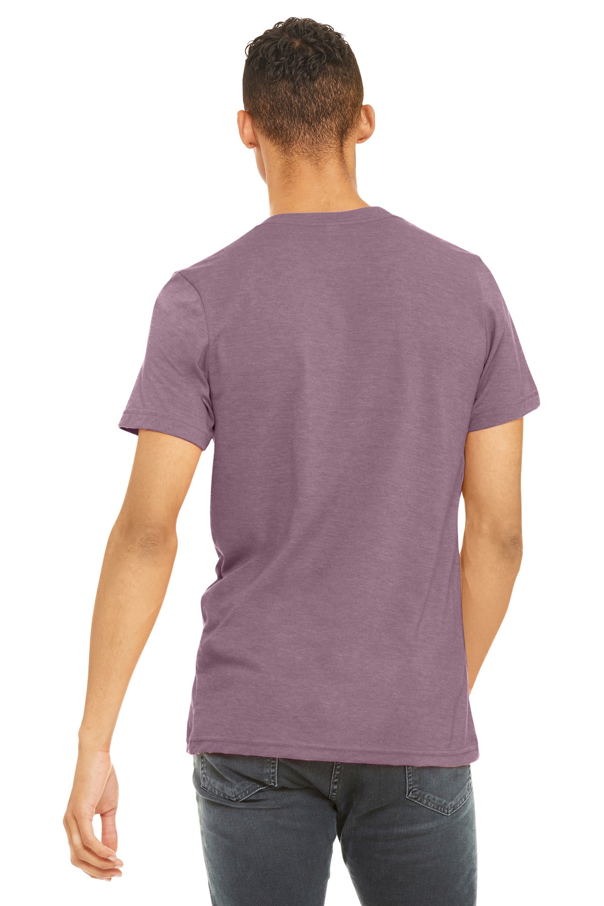 BELLA+CANVAS  Unisex Heather CVC Short Sleeve Tee BC3001CVC