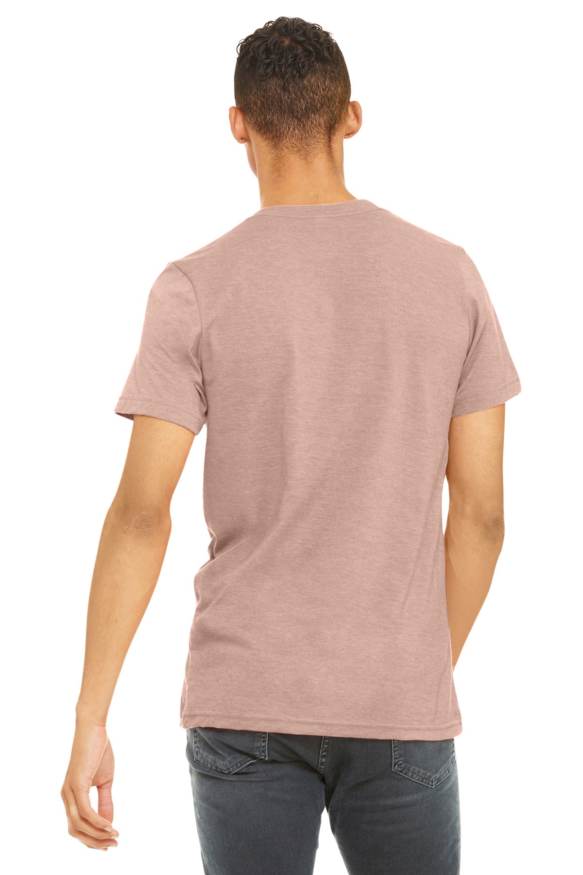 BELLA+CANVAS  Unisex Heather CVC Short Sleeve Tee BC3001CVC