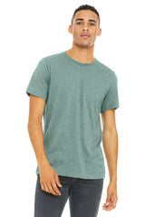 BELLA+CANVAS  Unisex Heather CVC Short Sleeve Tee BC3001CVC