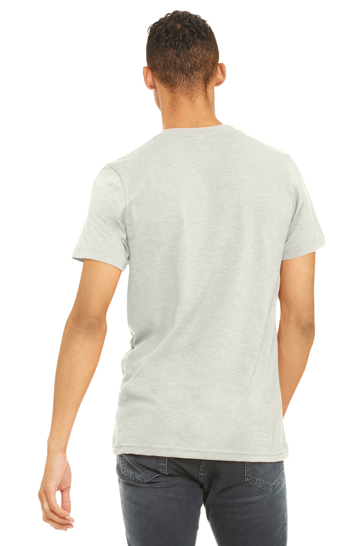 BELLA+CANVAS  Unisex Heather CVC Short Sleeve Tee BC3001CVC