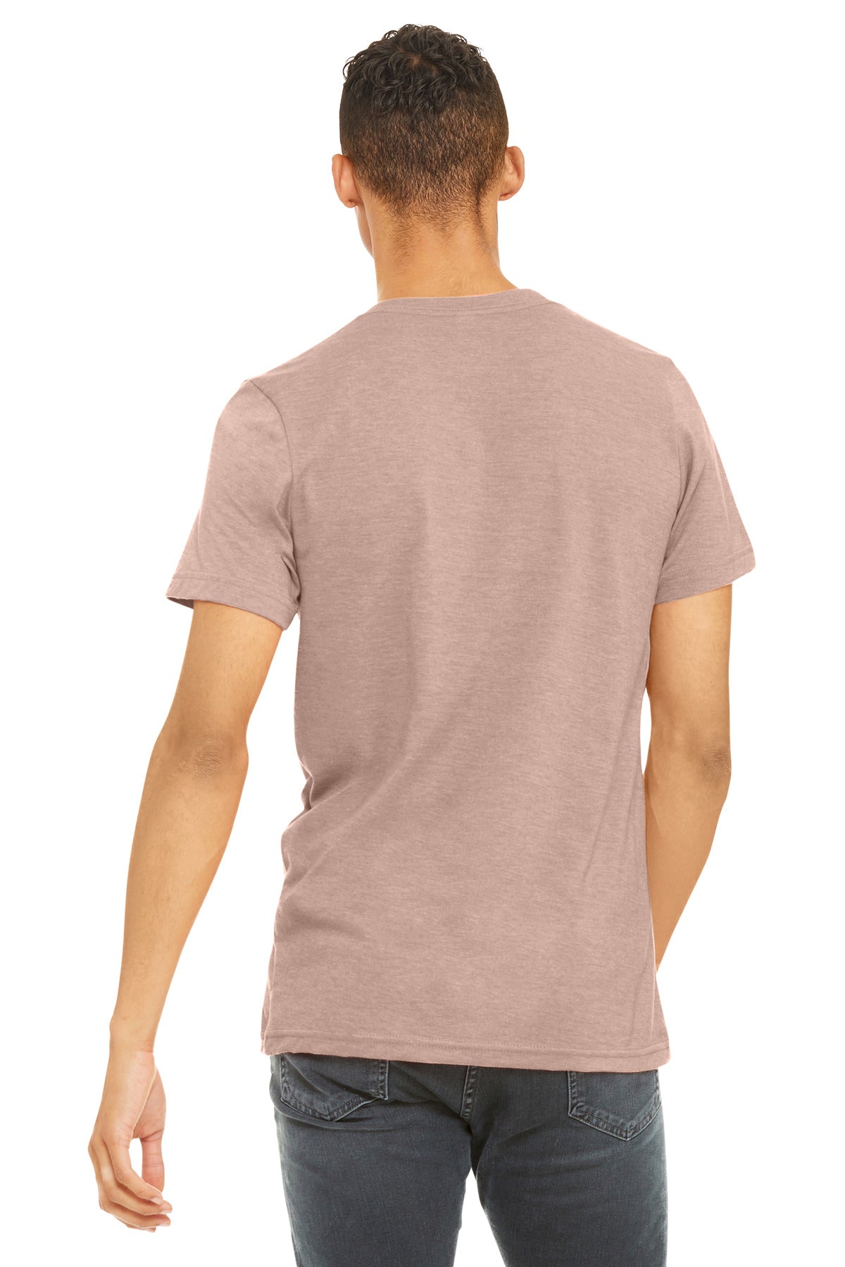 BELLA+CANVAS  Unisex Heather CVC Short Sleeve Tee BC3001CVC