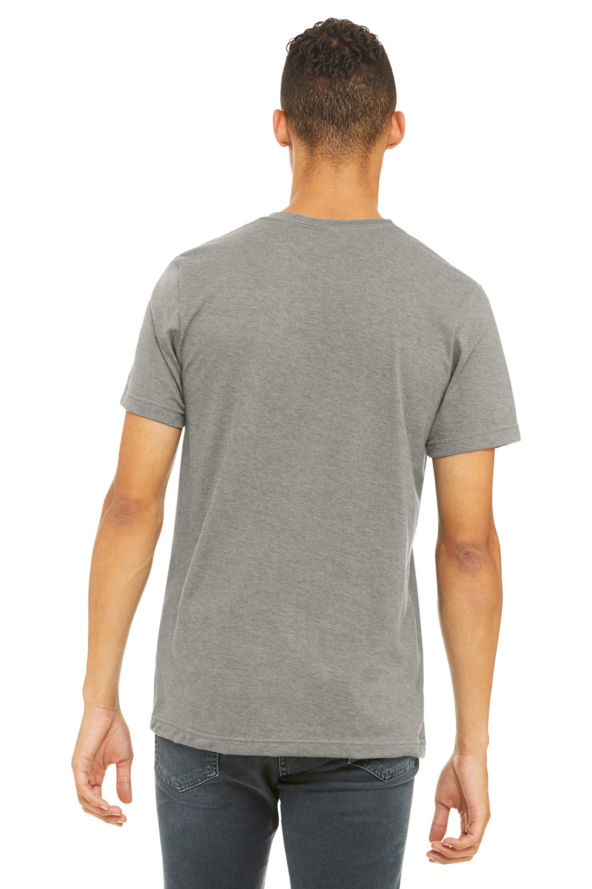 BELLA+CANVAS  Unisex Heather CVC Short Sleeve Tee BC3001CVC
