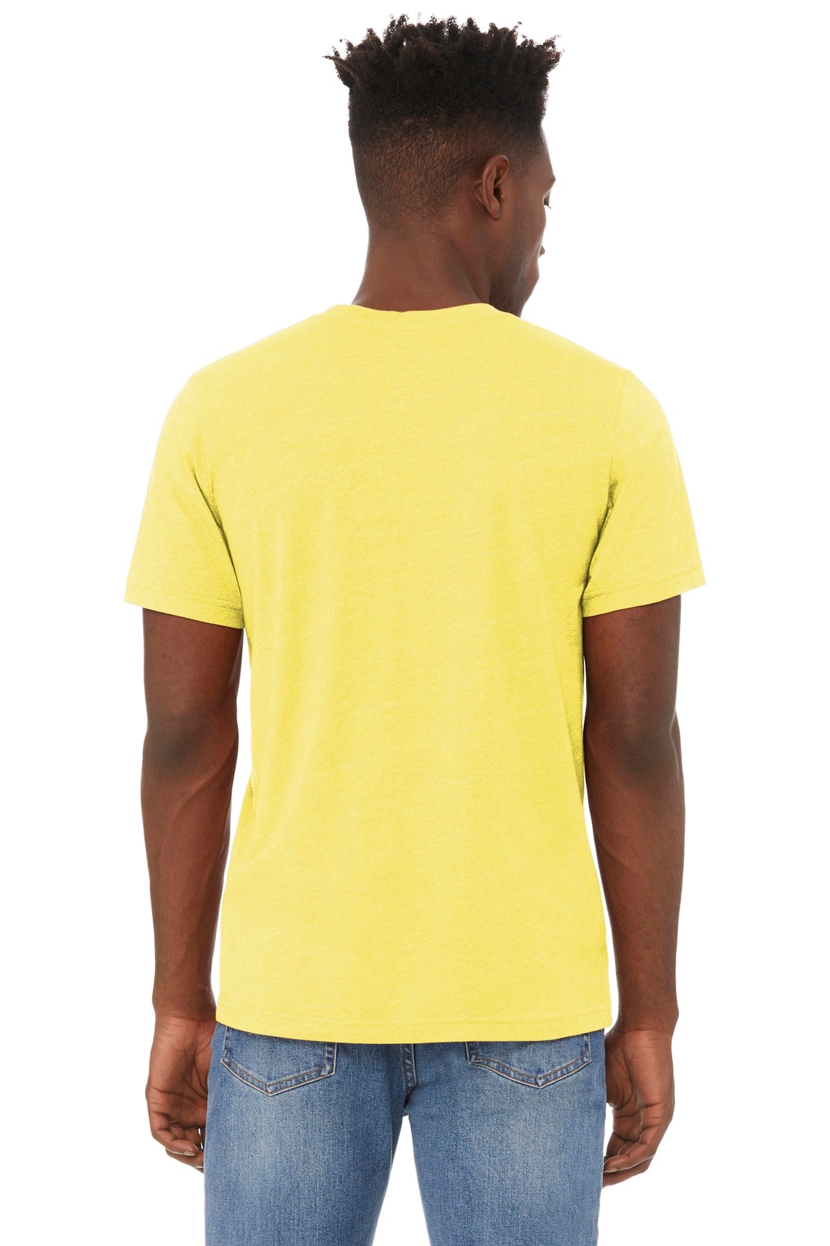 BELLA+CANVAS  Unisex Heather CVC Short Sleeve Tee BC3001CVC