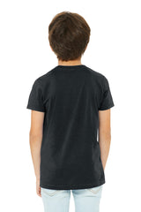 BELLA+CANVAS Youth Heather CVC Tee BC3001YCVC