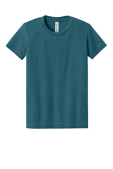 BELLA+CANVAS Youth Heather CVC Tee BC3001YCVC