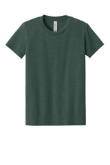 BELLA+CANVAS Youth Heather CVC Tee BC3001YCVC