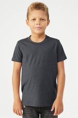 BELLA+CANVAS Youth Heather CVC Tee BC3001YCVC