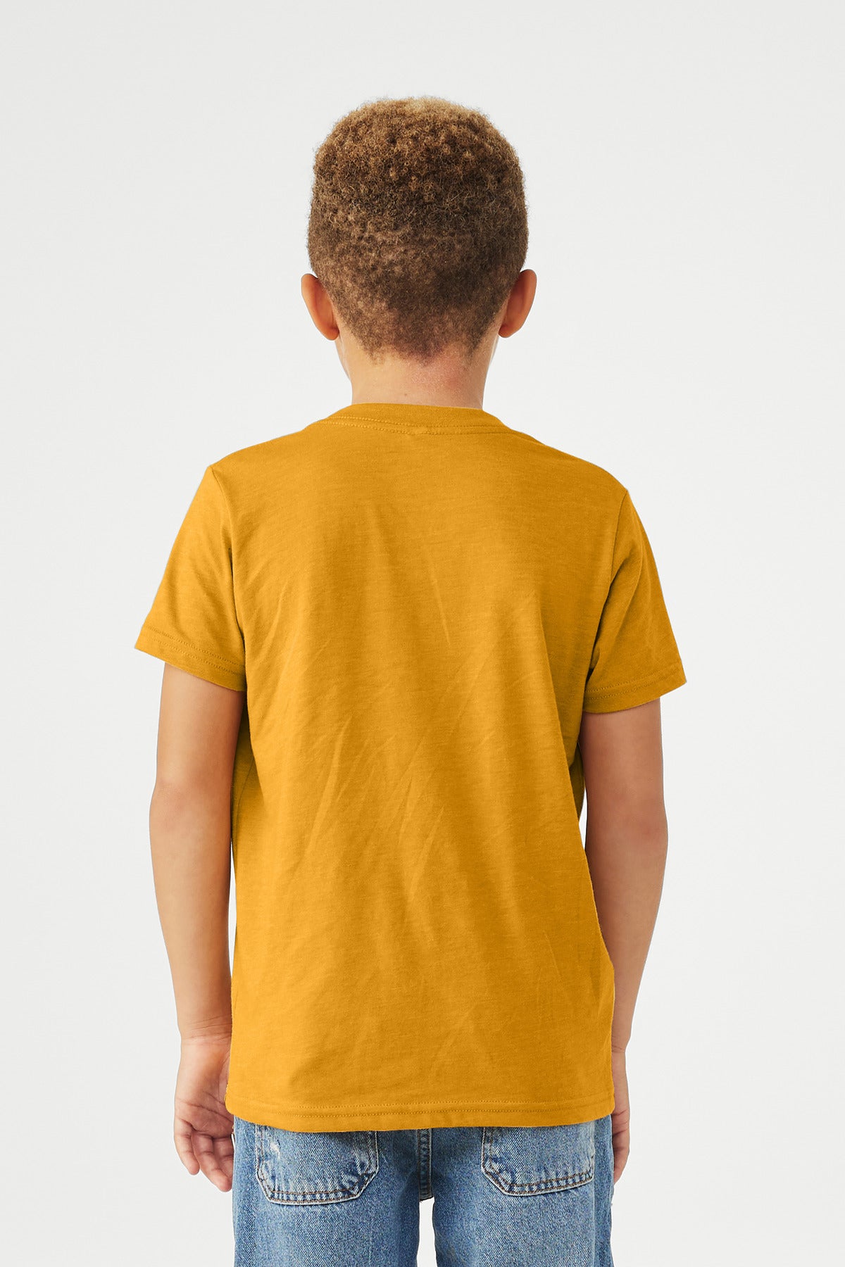 BELLA+CANVAS Youth Heather CVC Tee BC3001YCVC