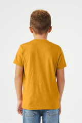 BELLA+CANVAS Youth Heather CVC Tee BC3001YCVC