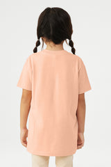 BELLA+CANVAS Youth Heather CVC Tee BC3001YCVC