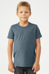 BELLA+CANVAS Youth Heather CVC Tee BC3001YCVC