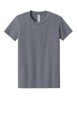 BELLA+CANVAS Youth Heather CVC Tee BC3001YCVC