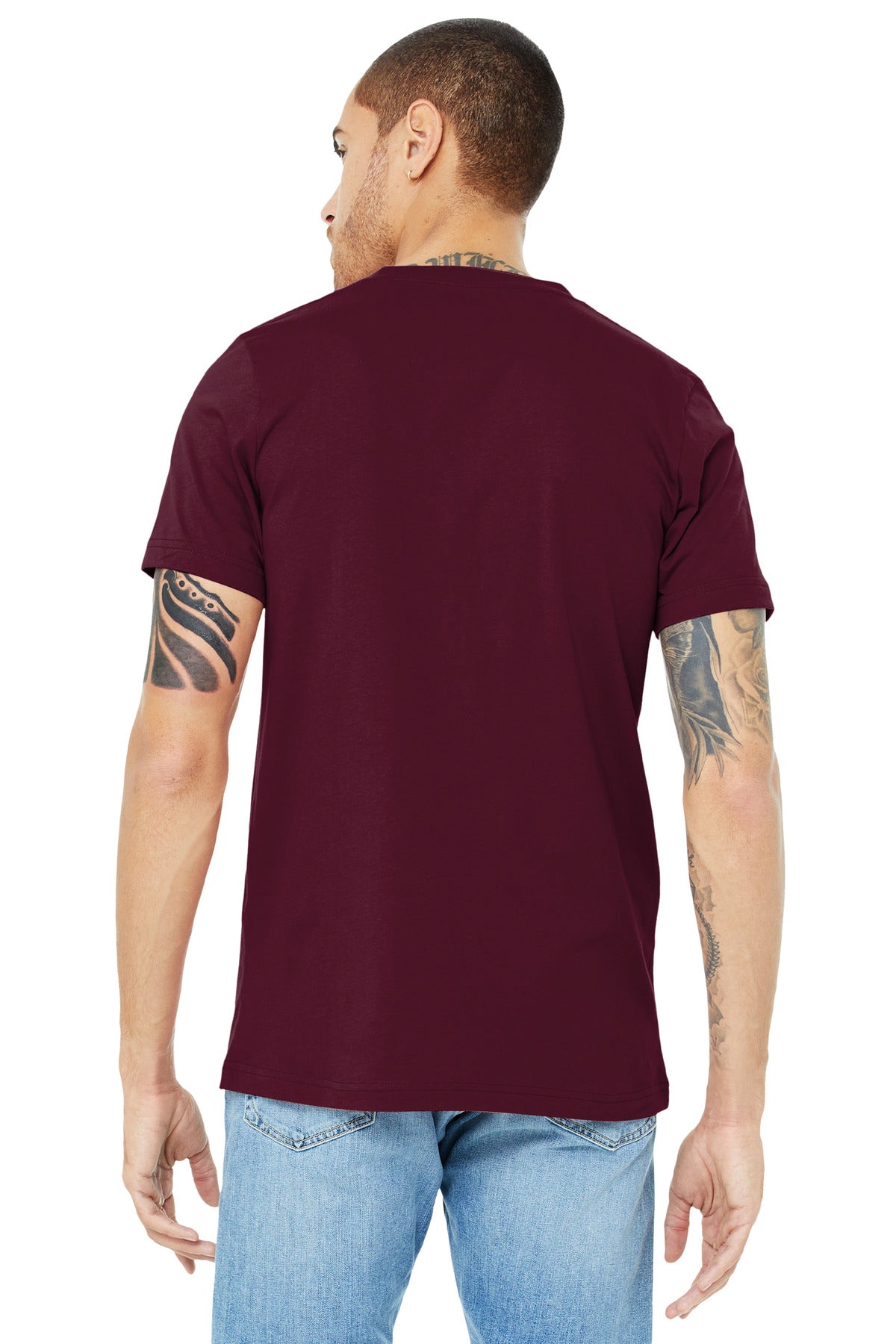 BELLA+CANVAS  Unisex Jersey Short Sleeve V-Neck Tee BC3005