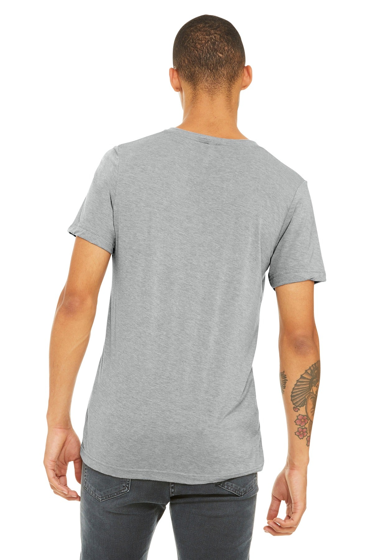 BELLA+CANVAS  Unisex Triblend Short Sleeve V-Neck Tee BC3415