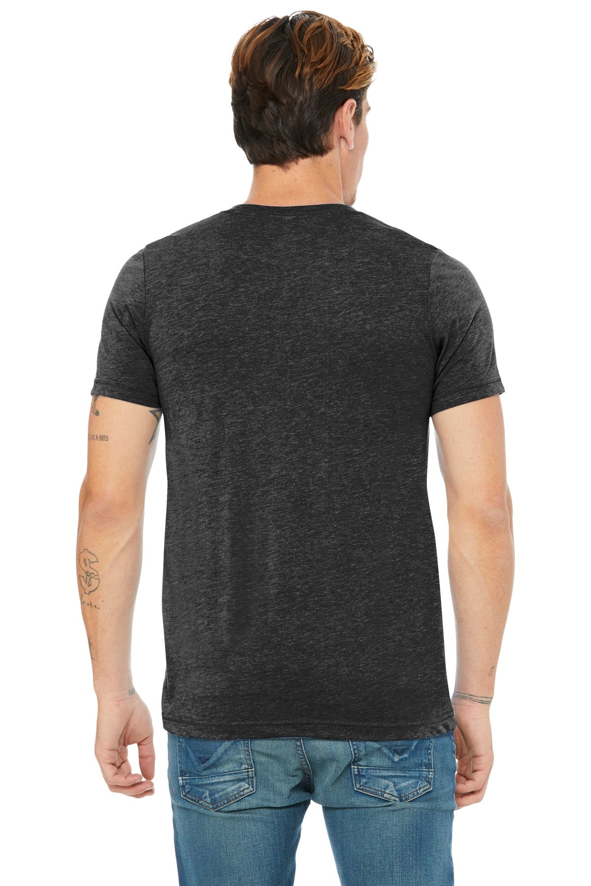 BELLA+CANVAS  Unisex Triblend Short Sleeve V-Neck Tee BC3415