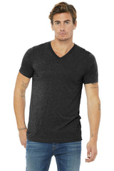 BELLA+CANVAS  Unisex Triblend Short Sleeve V-Neck Tee BC3415