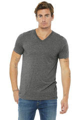 BELLA+CANVAS  Unisex Triblend Short Sleeve V-Neck Tee BC3415