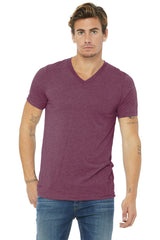 BELLA+CANVAS  Unisex Triblend Short Sleeve V-Neck Tee BC3415