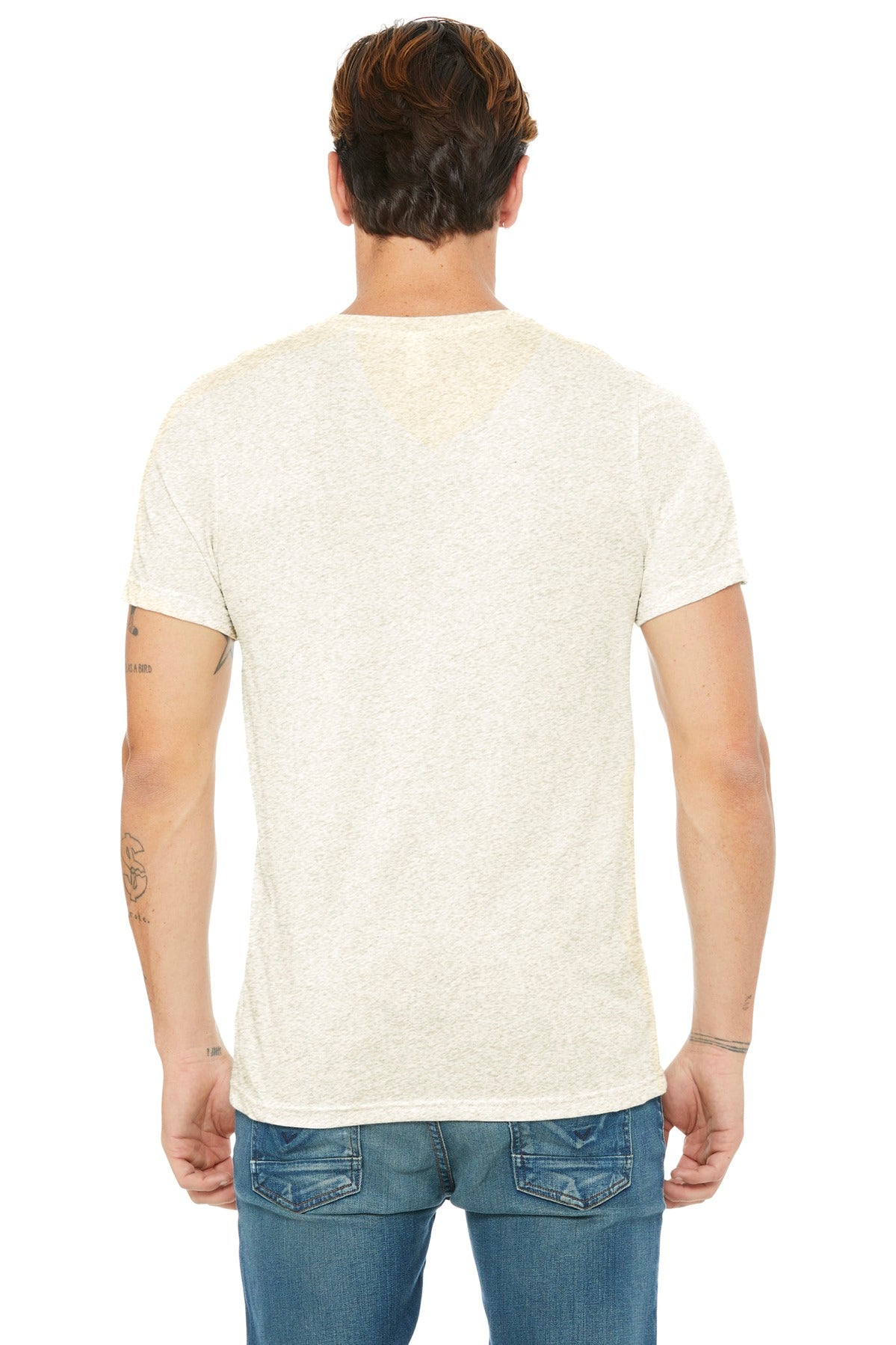 BELLA+CANVAS  Unisex Triblend Short Sleeve V-Neck Tee BC3415