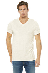 BELLA+CANVAS  Unisex Triblend Short Sleeve V-Neck Tee BC3415
