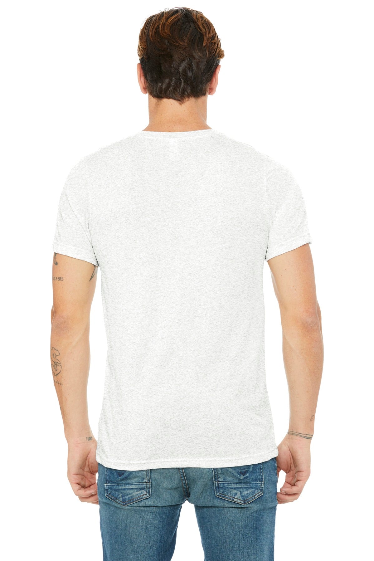 BELLA+CANVAS  Unisex Triblend Short Sleeve V-Neck Tee BC3415