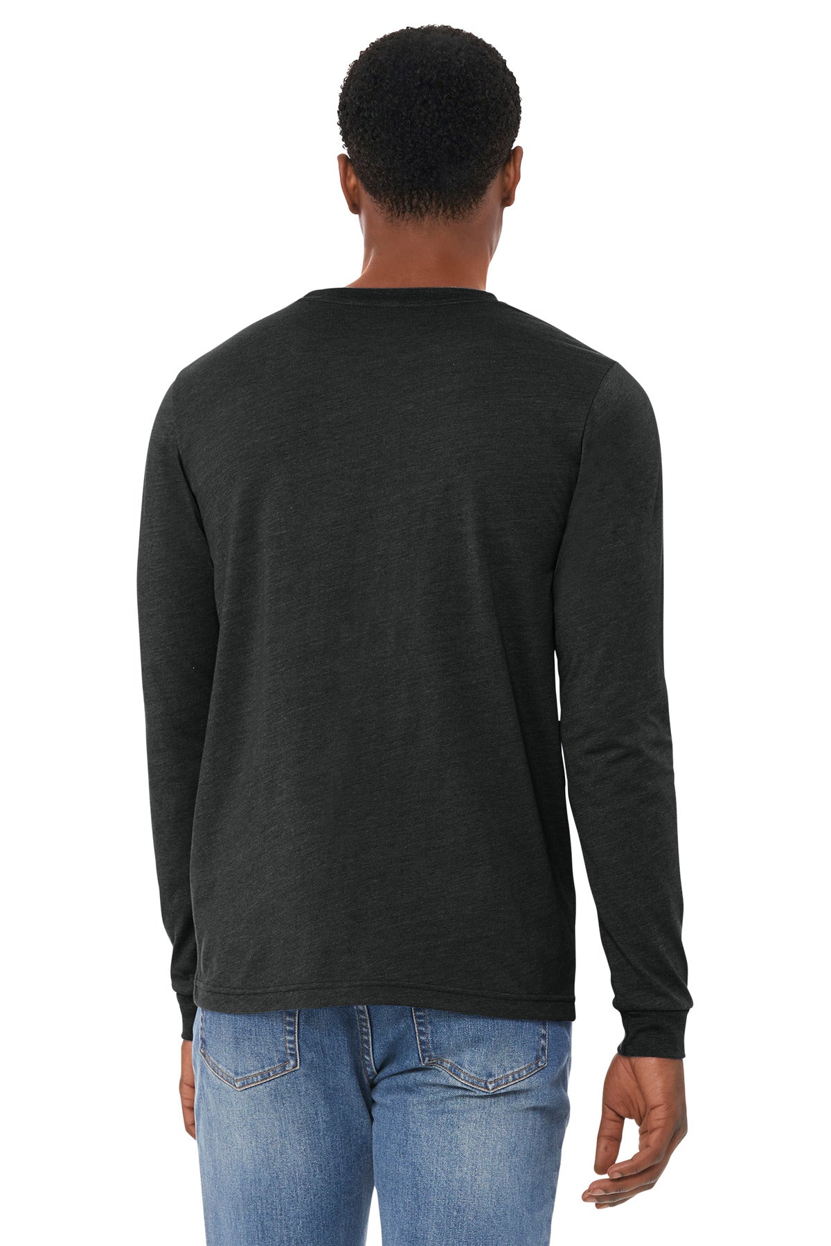 BELLA+CANVAS Unisex Heather CVC Long Sleeve Tee BC3501CVC
