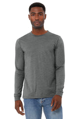 BELLA+CANVAS Unisex Heather CVC Long Sleeve Tee BC3501CVC
