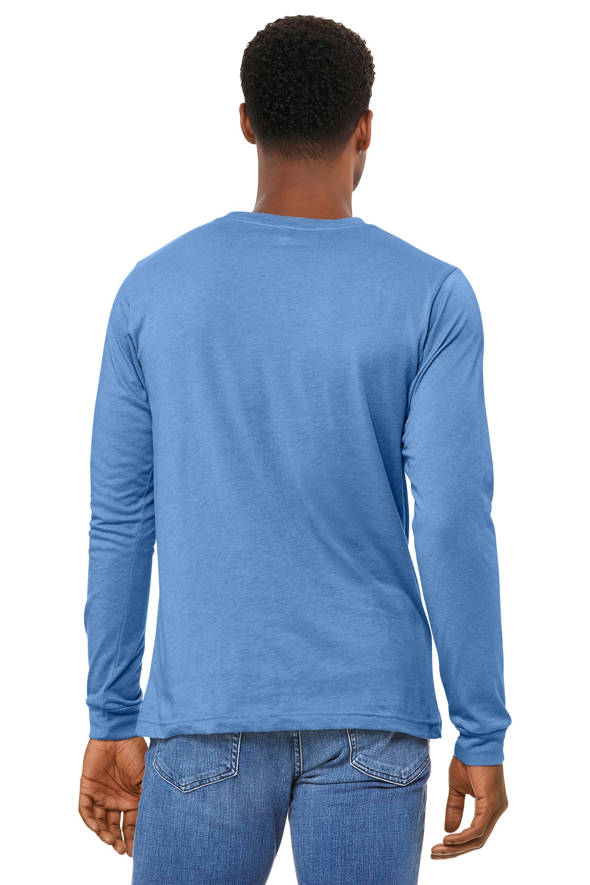 BELLA+CANVAS Unisex Heather CVC Long Sleeve Tee BC3501CVC