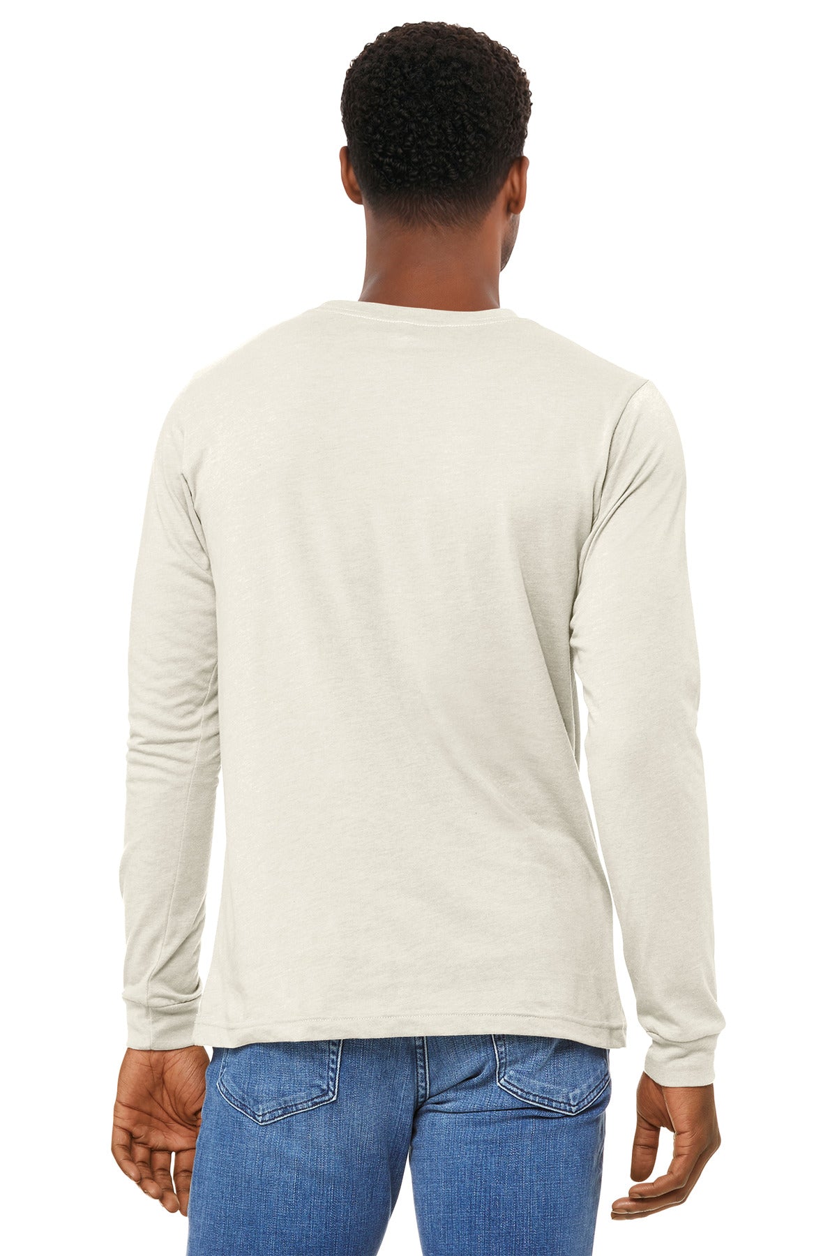 BELLA+CANVAS Unisex Heather CVC Long Sleeve Tee BC3501CVC