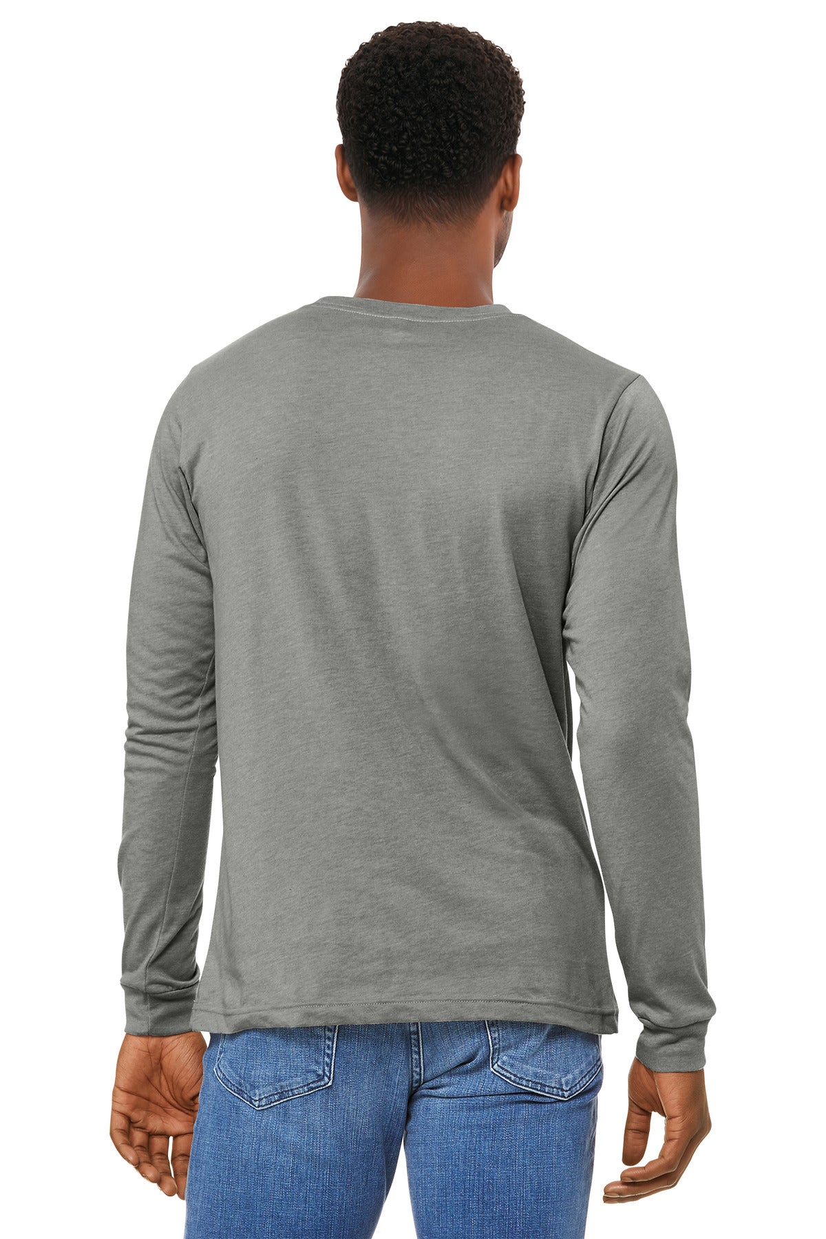 BELLA+CANVAS Unisex Heather CVC Long Sleeve Tee BC3501CVC