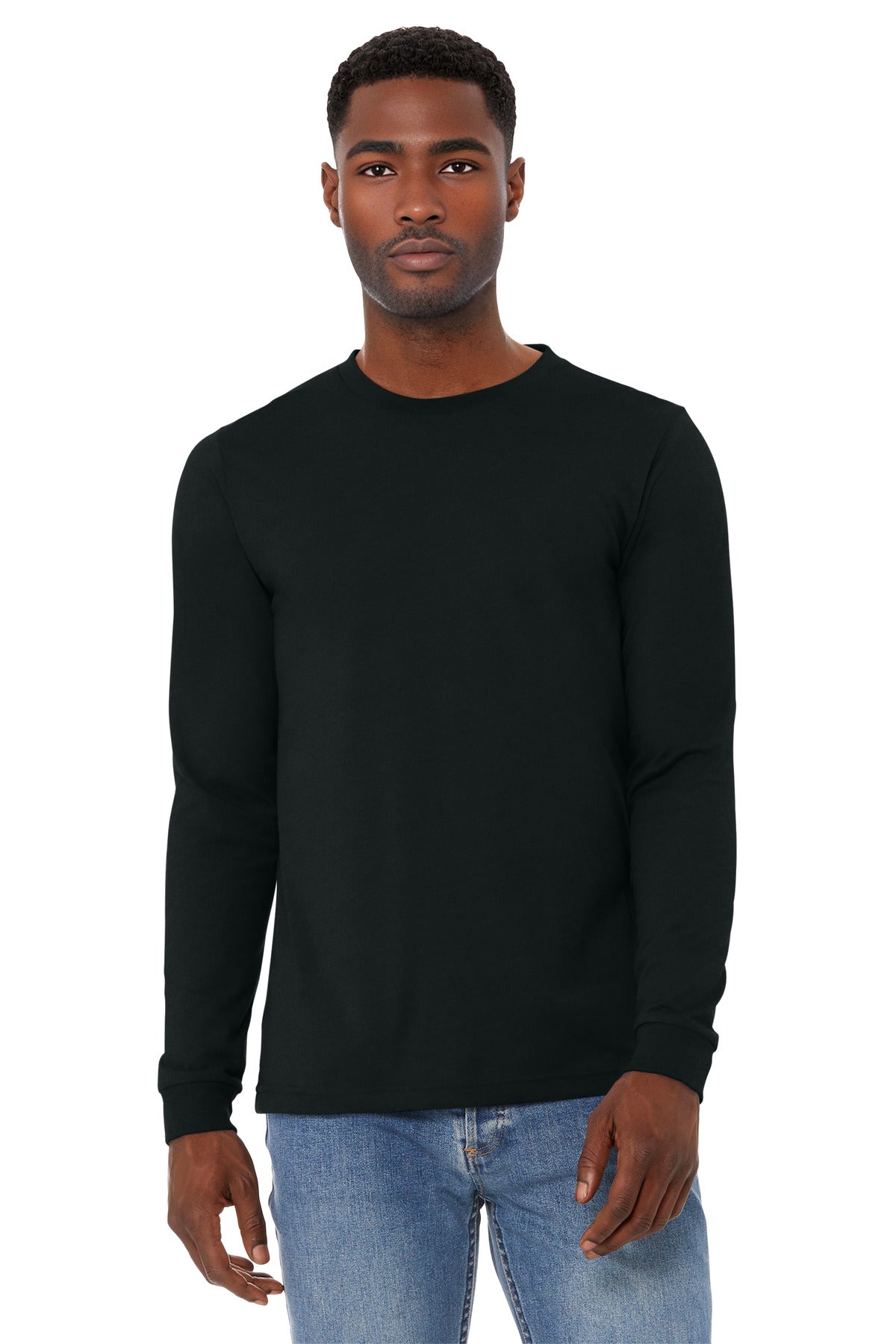 BELLA+CANVAS Unisex Heather CVC Long Sleeve Tee BC3501CVC