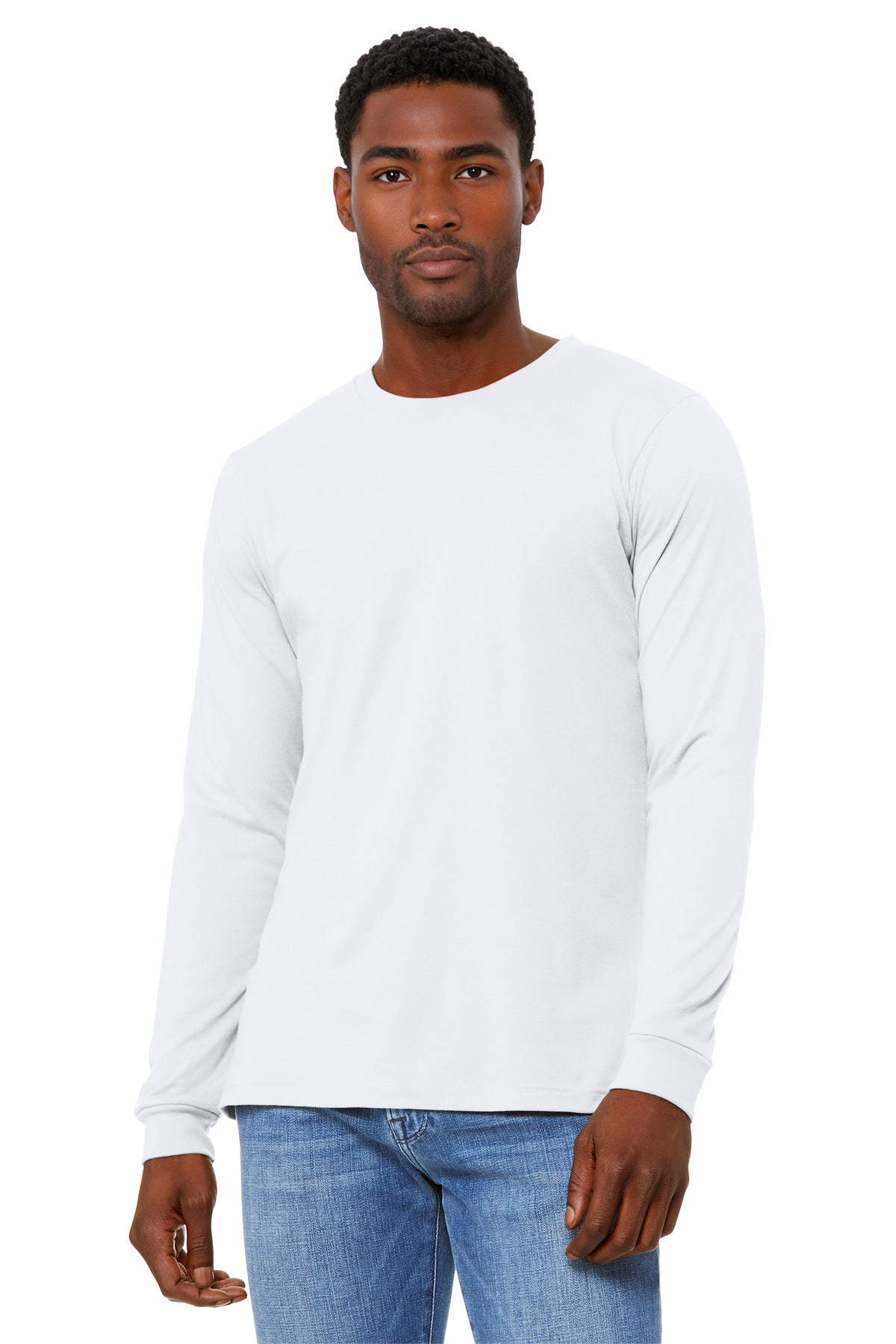 BELLA+CANVAS Unisex Heather CVC Long Sleeve Tee BC3501CVC