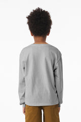 BELLA+CANVAS Youth 6-Ounce Heavyweight Long Sleeve Tee BC3511Y