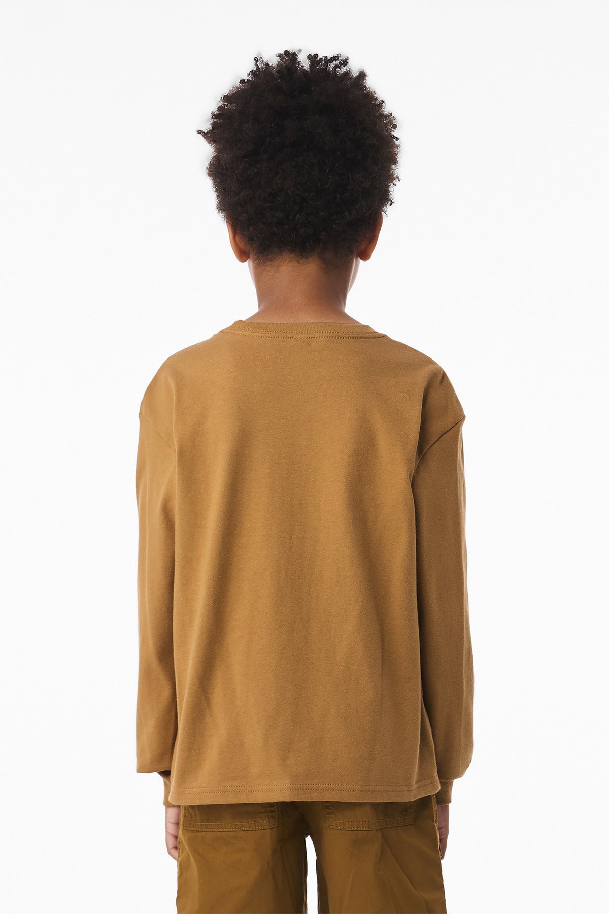 BELLA+CANVAS Youth 6-Ounce Heavyweight Long Sleeve Tee BC3511Y