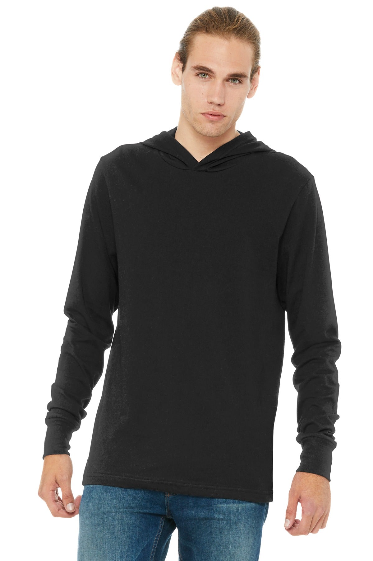 BELLA+CANVAS  Unisex Jersey Long Sleeve Hoodie BC3512