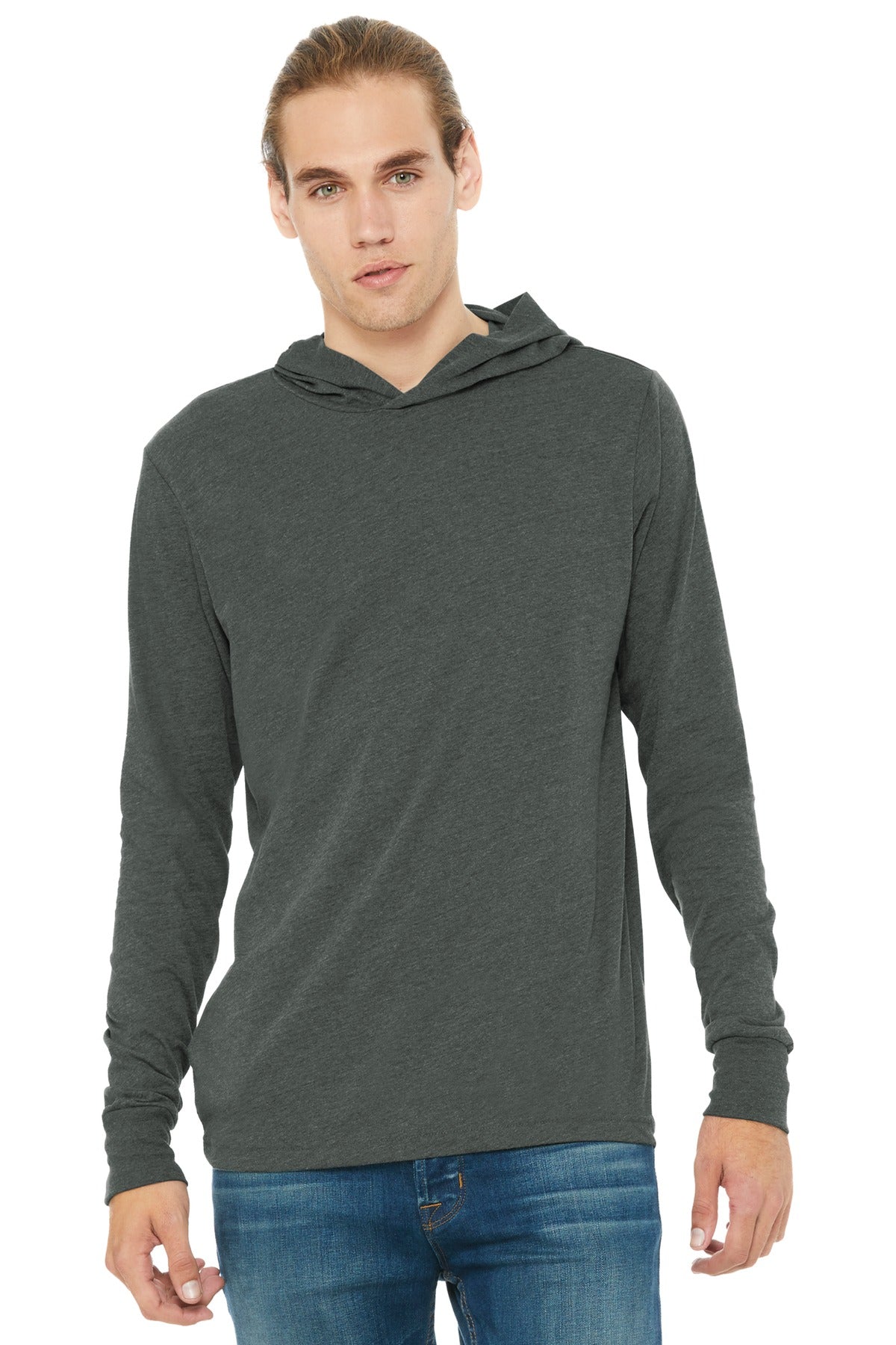 BELLA+CANVAS  Unisex Jersey Long Sleeve Hoodie BC3512