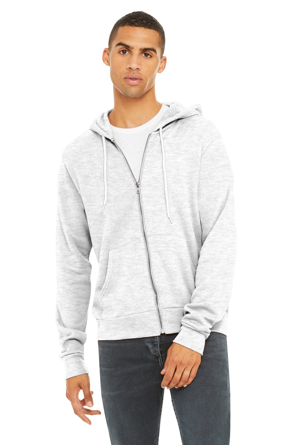 BELLA+CANVAS  Unisex Sponge Fleece Full-Zip Hoodie BC3739