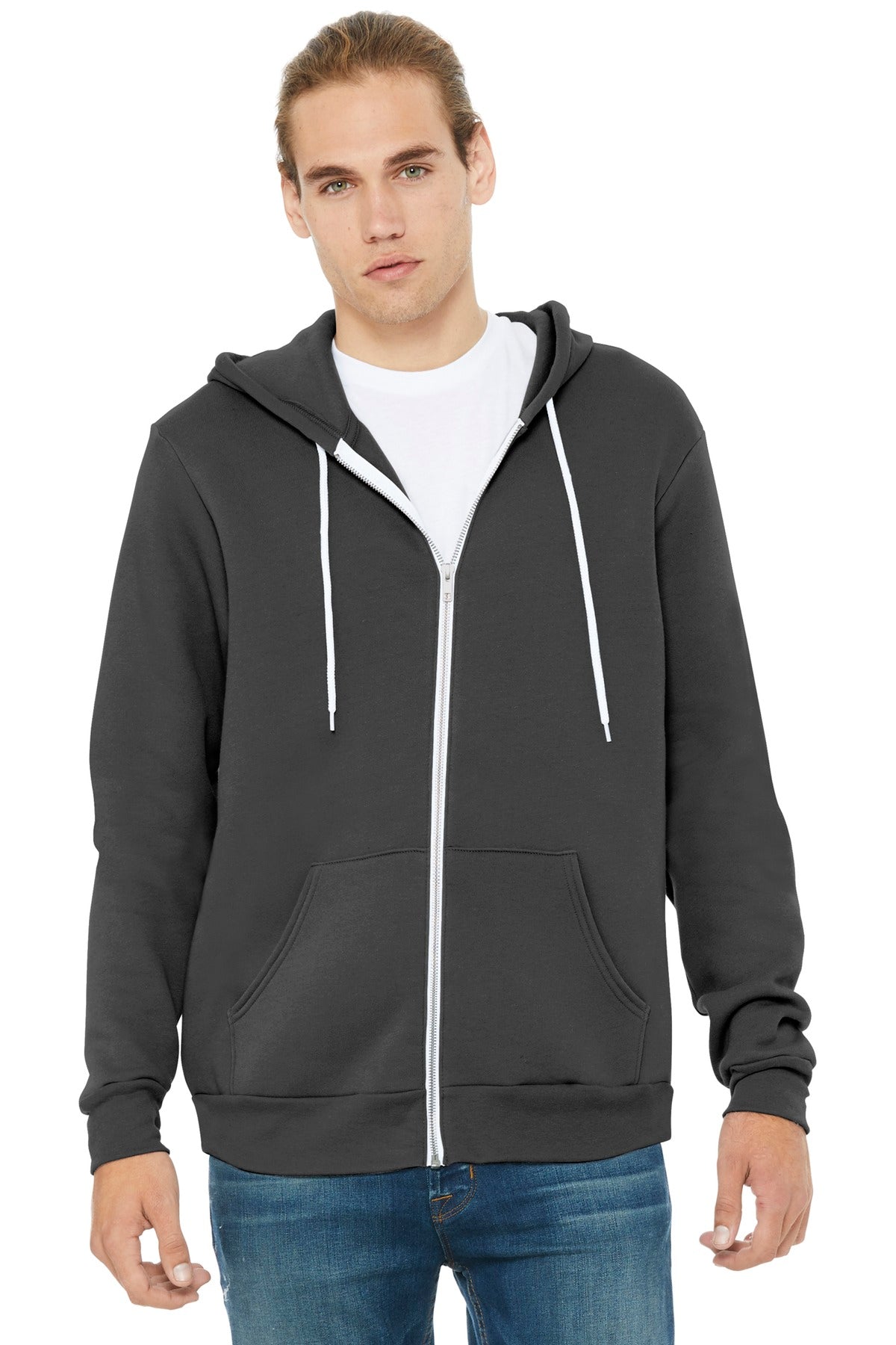 BELLA+CANVAS  Unisex Sponge Fleece Full-Zip Hoodie BC3739