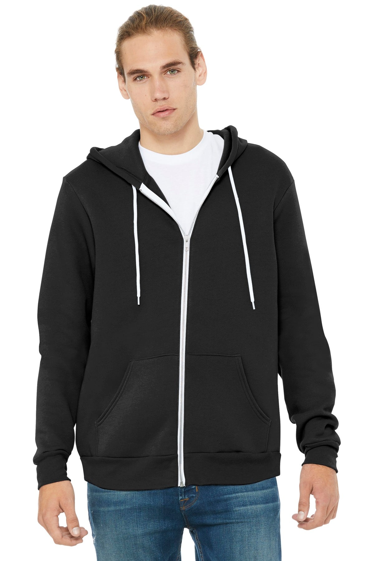 BELLA+CANVAS  Unisex Sponge Fleece Full-Zip Hoodie BC3739