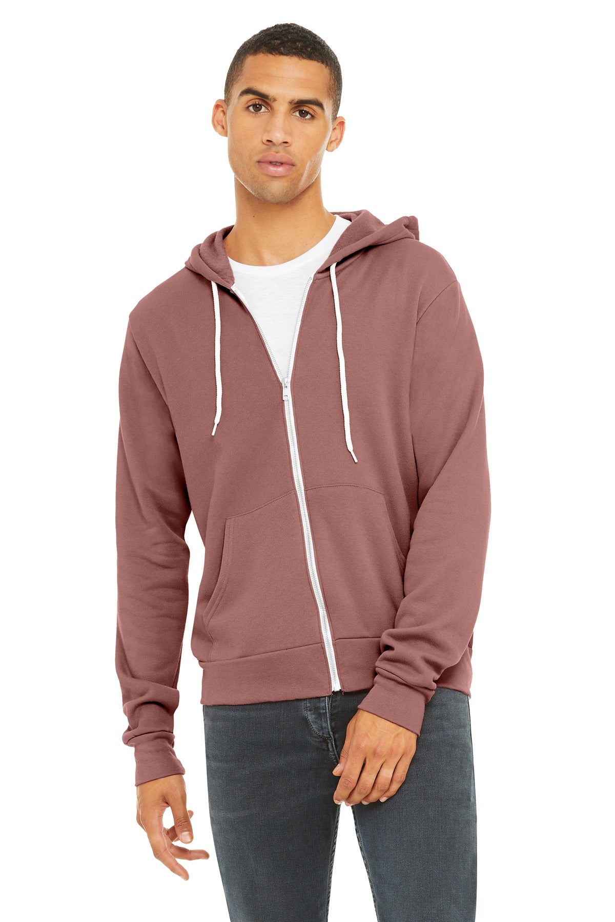 BELLA+CANVAS  Unisex Sponge Fleece Full-Zip Hoodie BC3739