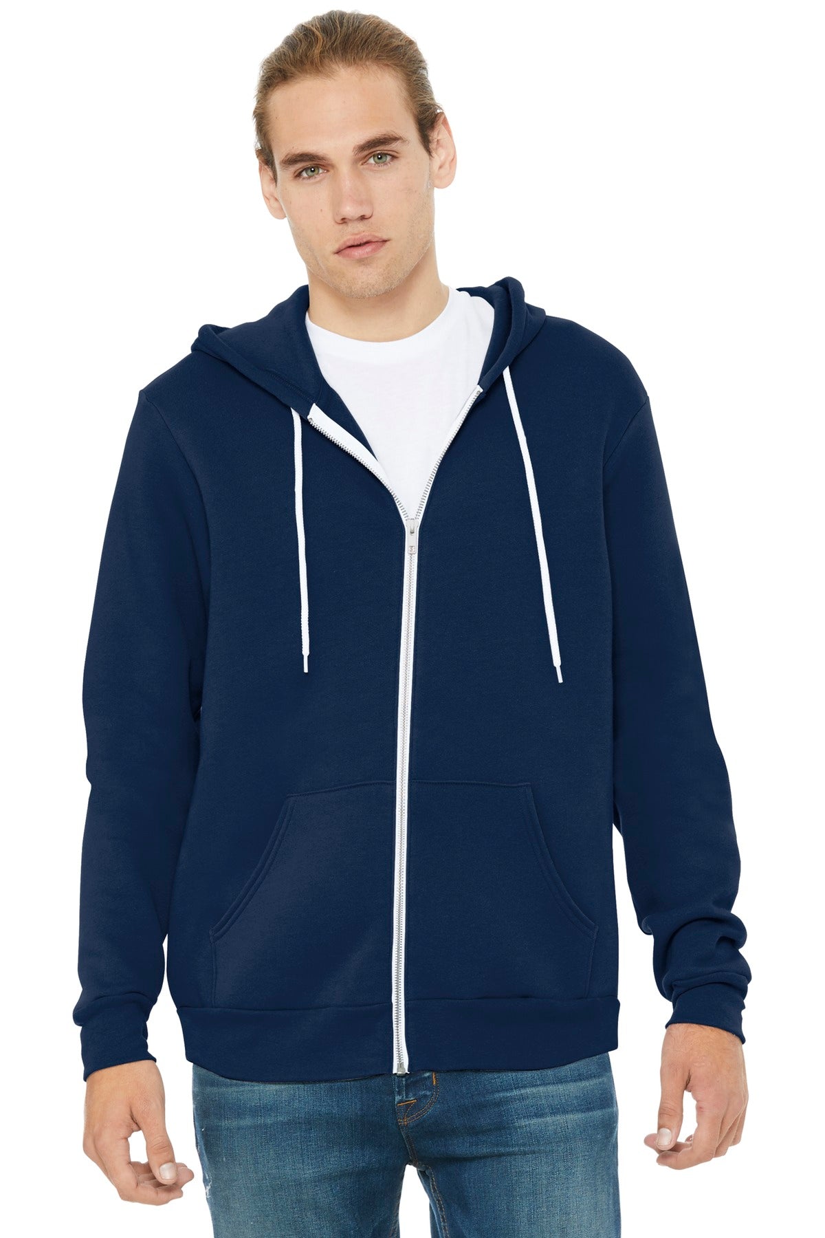 BELLA+CANVAS  Unisex Sponge Fleece Full-Zip Hoodie BC3739