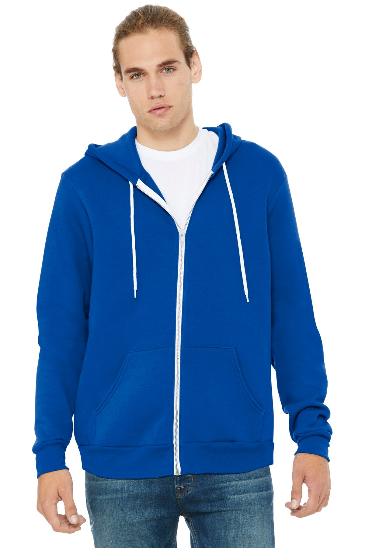 BELLA+CANVAS  Unisex Sponge Fleece Full-Zip Hoodie BC3739
