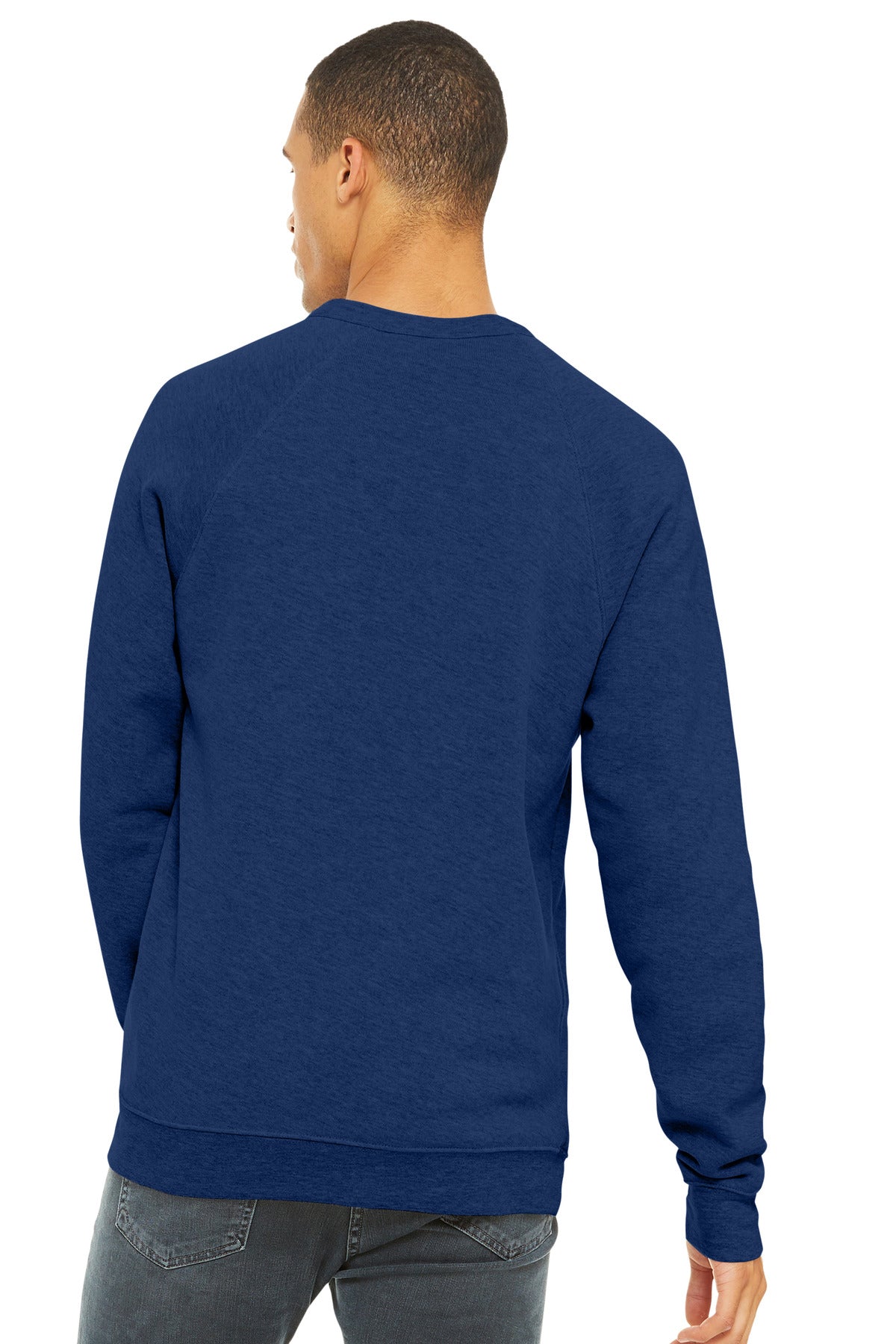 BELLA+CANVAS  Unisex Sponge Fleece Raglan Sweatshirt BC3901