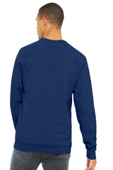 BELLA+CANVAS  Unisex Sponge Fleece Raglan Sweatshirt BC3901